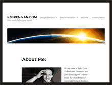Tablet Screenshot of kjbrennan.com